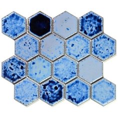 Hexa-25-4 Испанская керамическая декоративная мозаика Gaudi Hexa Natural Mosaic