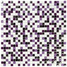 VHL-01 San Francisco Мозаика из стекла чип 10 мм Vidromar Holidays фиолетовый квадрат Natural Mosaic