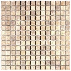 7M036-20T Emperador Light Мозаика из мрамора Natural Adriatica бежевый светлый квадрат матовый