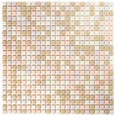 TC-08 Мозаика для кухонного фартука Natural Flex бежевый светлый квадрат глянцевый