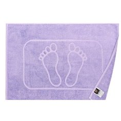 Полотенце- коврик для ног Лаванда 50*70 см махра Хлопковый Край