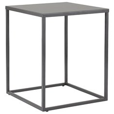 Столик кофейный Velluto, антрацитовый, 37х37х45 см Berg