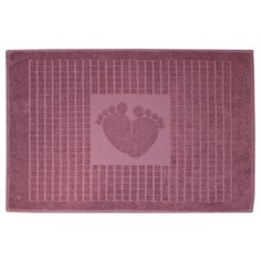 Махровое полотенце АЗ Коврик м4051_29 S 50*70 брусн Bravo