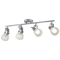 Спот Arte Lamp Ricardo A1026PL-4CC, кол-во ламп: 4 шт., цвет арматуры: хромовый, цвет плафона: бесцветный