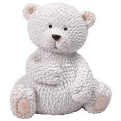 Статуэтка Феникс Present Зимний мишка, 7 см белый