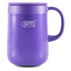 Термокружка GIPFEL Moderno, 0.45 л фиолетовый