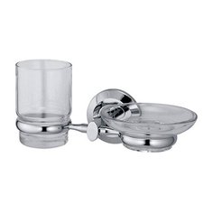 Держатель стакана и мыльницы WasserKRAFT Rhein K-6226 Хром