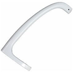 Ручка двери холодильника Indesit, нижняя, белая