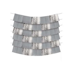 Гирлянда- бахрома Silver 150х25см 9шт Amscan
