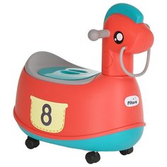 Детский горшок Pituso Лошадка Red/Красный