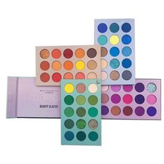 Beauty Glazed Палетка теней Color Board B72