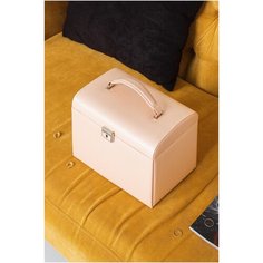 Шкатулка из искусственной кожи IsmatDecor,