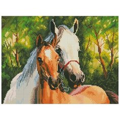 Алмазная мозаика Белоснежка 30*40 Мать и дитя 708- BK- S