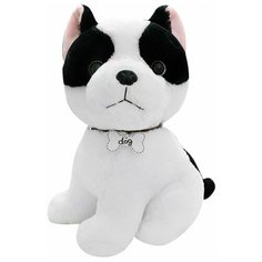 Мягкая игрушка 40 см Детская игрушка в подарок / Плюшевая игрушка для детей (Терьер) (белый) Pastila