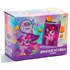 Hasbro Набор алмазной вышивки на копилках My Little Pony "Искорка" 5х11 см