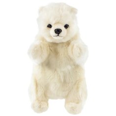 Hansa Кукла на руку Белый медведь (7158) белый