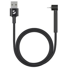 Дата- кабель Deppa Stand USB - Lightning, подставка, алюминий, 1м, черный
