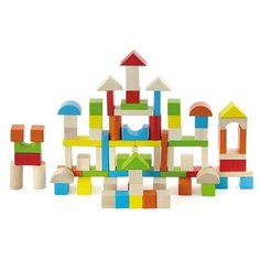 Viga Toys Конструктор цветной 80 деталей в ведре VIGA Vigatoys
