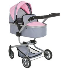 Кукольная коляска- трансформер Pituso с перекидной ручкой