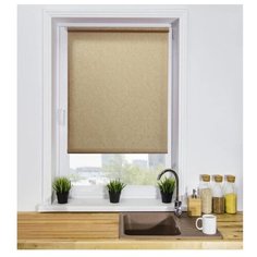 Рулонная штора LM DECOR "Жаккард" 04, 100х160см.