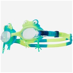Очки для плавания детские TYR Kids’ Swimple Frog, Цвет - зеленый