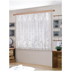 Гардина в.195* ш.300 100% п/э белый Racc Olto