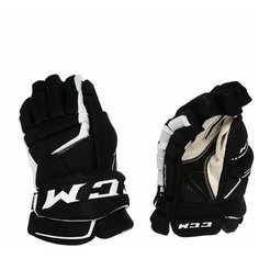 Перчатки хоккейные ССМ Tacks 9060 SR мужские(13 / черно-белые/13) CCM