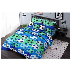 Детское постельное белье "Ночь Нежна" из поплина; Футбол 2; размер Ясли
