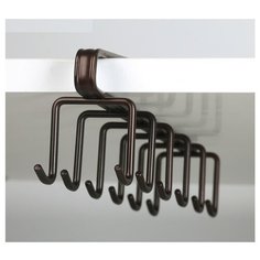 Держатель кухонный / Держатель для кружек подвесной, на шкаф на 12 предметов, 27×5×7,5 см Доляна