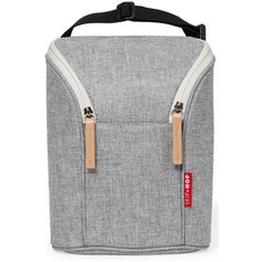 SKIP HOP Термосумка Double Bottle Bag серый меланж