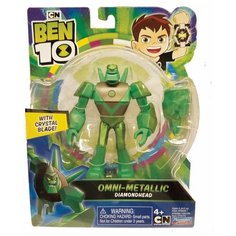 Ben 10 Фигурка Алмаз Металлик, 12,5 см, 76175 Playmates Toys