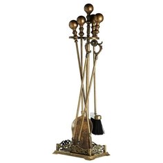 Аксессуар для камина (совок, метелка, щипцы, кочерга) 25 x 17 х h73 см Stilars