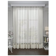 Тюль сетка броде 81062 экрю 300х270 см ТД Текстиль