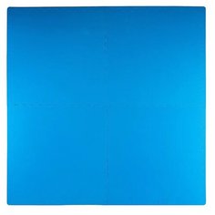 Коврик-пазл ЭкоПолимеры универсальный 60х60, синий Eco Cover