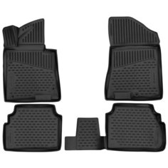 Коврики 3D в салон для HYUNDAI Sonata, 2019-, 4шт. (полиуретан) Element