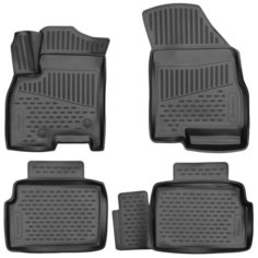 Коврики 3D в салон для CHERY Tiggo 7 Pro 2020 - (комплектация Elite, Luxury) , 4шт. (полиуретан) Element