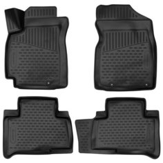 Коврики 3D в салон подходят для GEELY Emgrand X7, 2018-> , 4шт. (полиуретан) Element