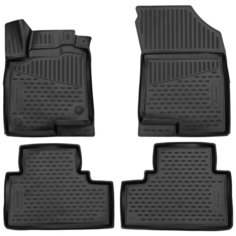 Коврики 3D в салон для HAVAL Jolion 2WD (передний привод) 2021-, 4шт. (полиуретан) Element