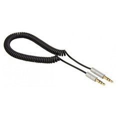 HAMA Кабель Hama H-80854 3.5мм (m)-3.5мм (m) позолоченные контакты витой 0.26м черный