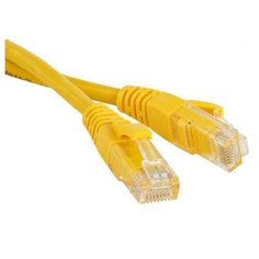 TWT Патч-корд RJ45 - RJ45, 4 пары, UTP, категория 5е, 2 м, желтый, TWT TWT-45-45-2.0-YL