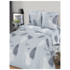 Комплект постельного белья Миланика, Тропики, 2 спальный, бязь, 100% хлопок. Milanika