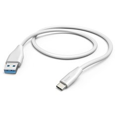 Кабель Hama 00178397 USB Type- C (m) USB 3.1 A(m) 1.5м белый