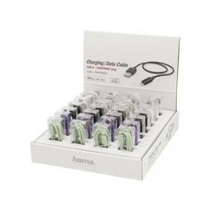 HAMA Кабель Lightning 0.75м HAMA H-187244 круглый ассорти