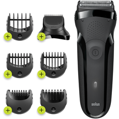 Электробритва Braun 300BT Series 3 Shave&Style, black