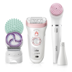 Эпилятор Braun SES 9-985 Silk-epil 9 Beauty Set белый