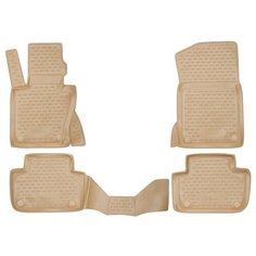 Коврики в салон BMW X3F25), 2010-2014, 2014-, 4 шт. (полиуретан, бежевые) Element