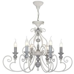 Люстра подвесная Maytoni Karina ARM631-PL-06-W 8x60Вт E14