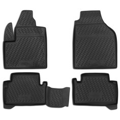 Коврики в салон FORD Tourneo Connect 2002->, 2 шт. (полиуретан) Element