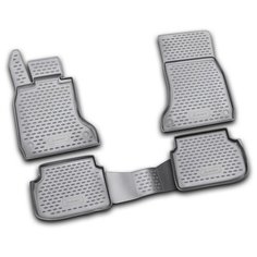 Коврики в салон BMW 7 седан, 2008-2015, 4 шт. (полиуретан) Element