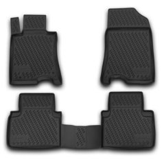 Коврики в салон HONDA Crosstour, 01/2013->, 2wd, 4 шт. (полиуретан) Element